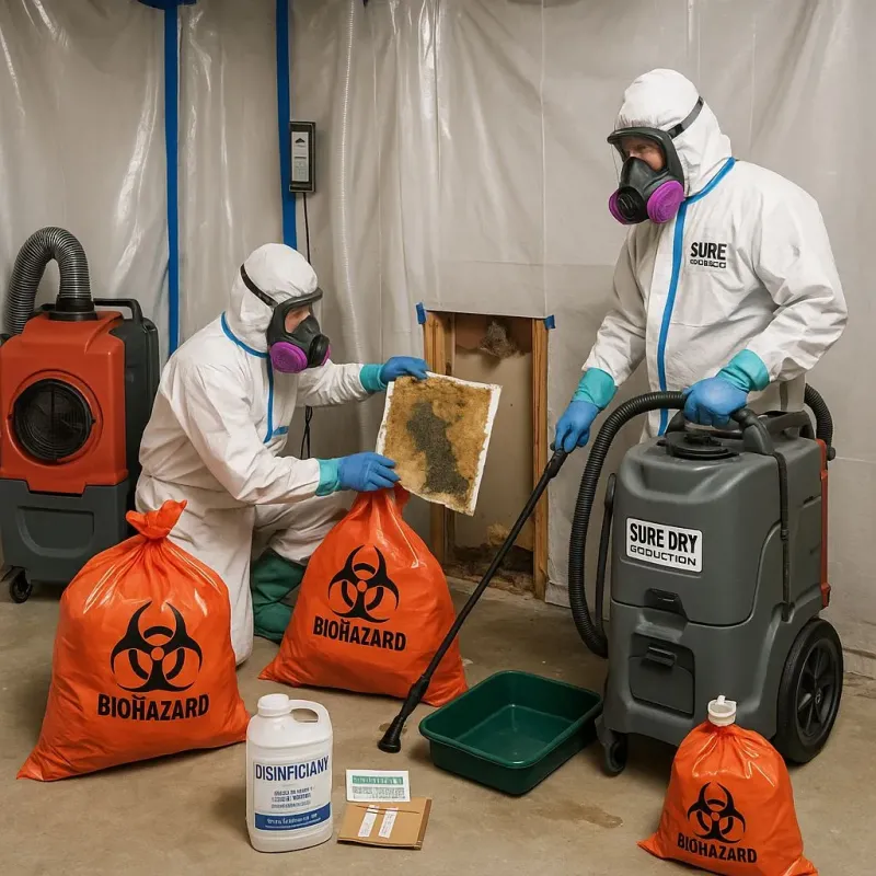 Contaminated Water Handling Protocols process in Jasper County, MO